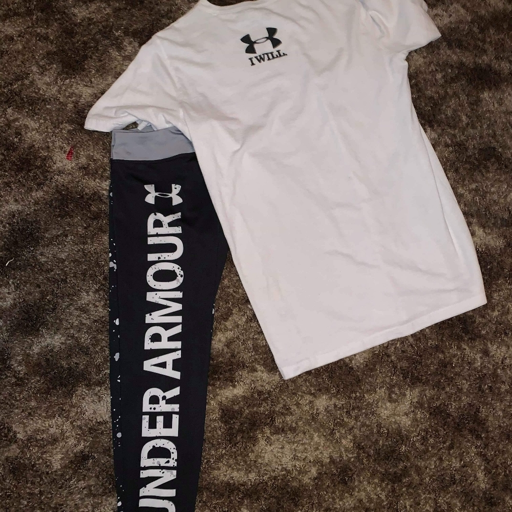 Under armor shirt and pants